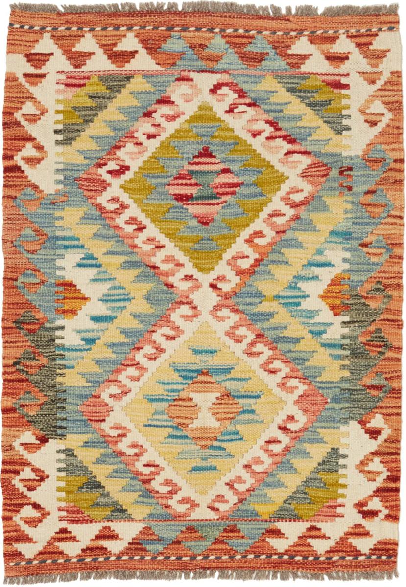 Afgán szőnyeg Kilim Afgán 91x66 91x66, Perzsa szőnyeg szőttesek