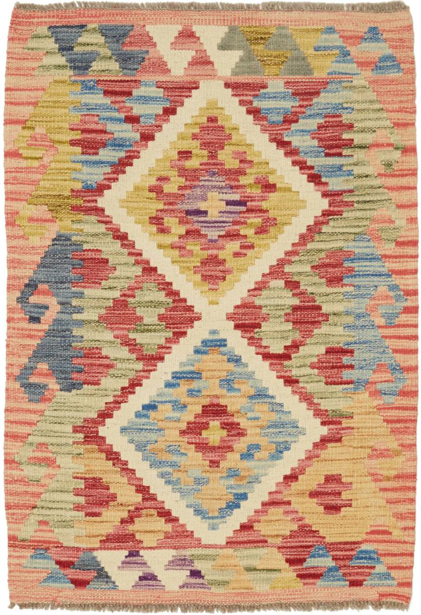 Afgán szőnyeg Kilim Afgán 91x66 91x66, Perzsa szőnyeg szőttesek