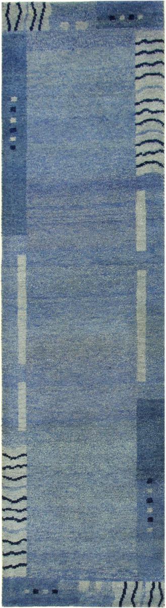 Alfombra india Gabbeh 295x81 295x81, Alfombra persa Anudado a mano