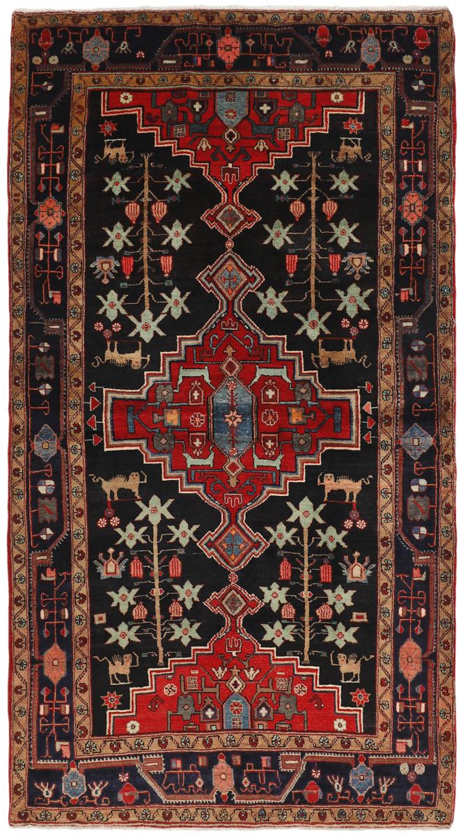 Tapis persan Songour 279x155 279x155, Tapis persan Noué à la main
