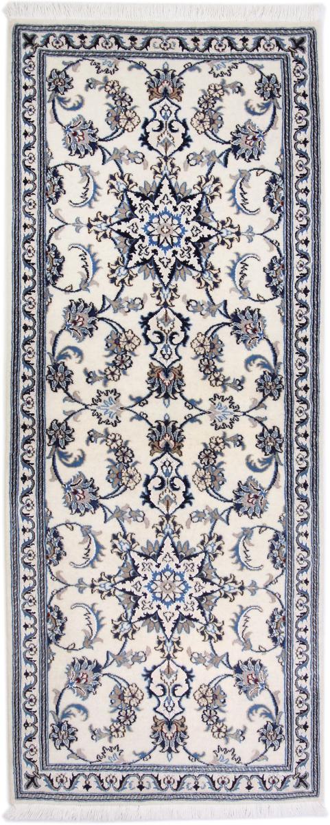 Tapis persan Naïn 6'7"x2'7" 6'7"x2'7", Tapis persan Noué à la main