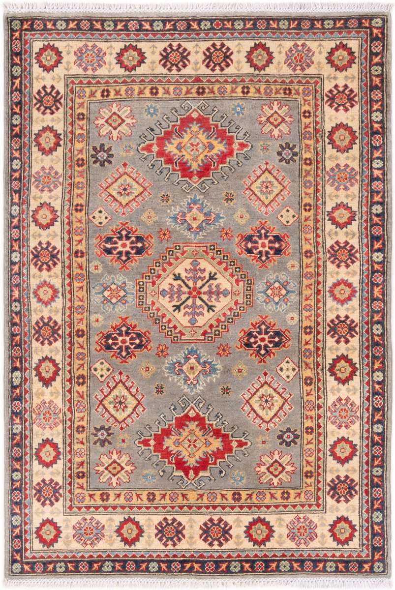 Pakisztáni szőnyeg Kazak 186x125 186x125, Perzsa szőnyeg Kézzel csomózott