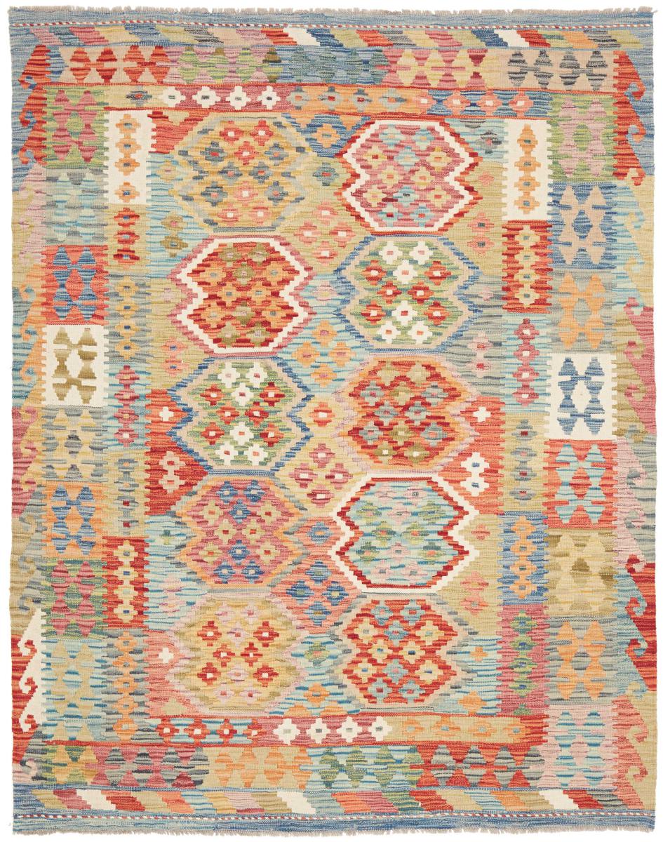 Afghanischer Teppich Kelim Afghan 6'4"x4'11" 6'4"x4'11", Perserteppich Handgewebt