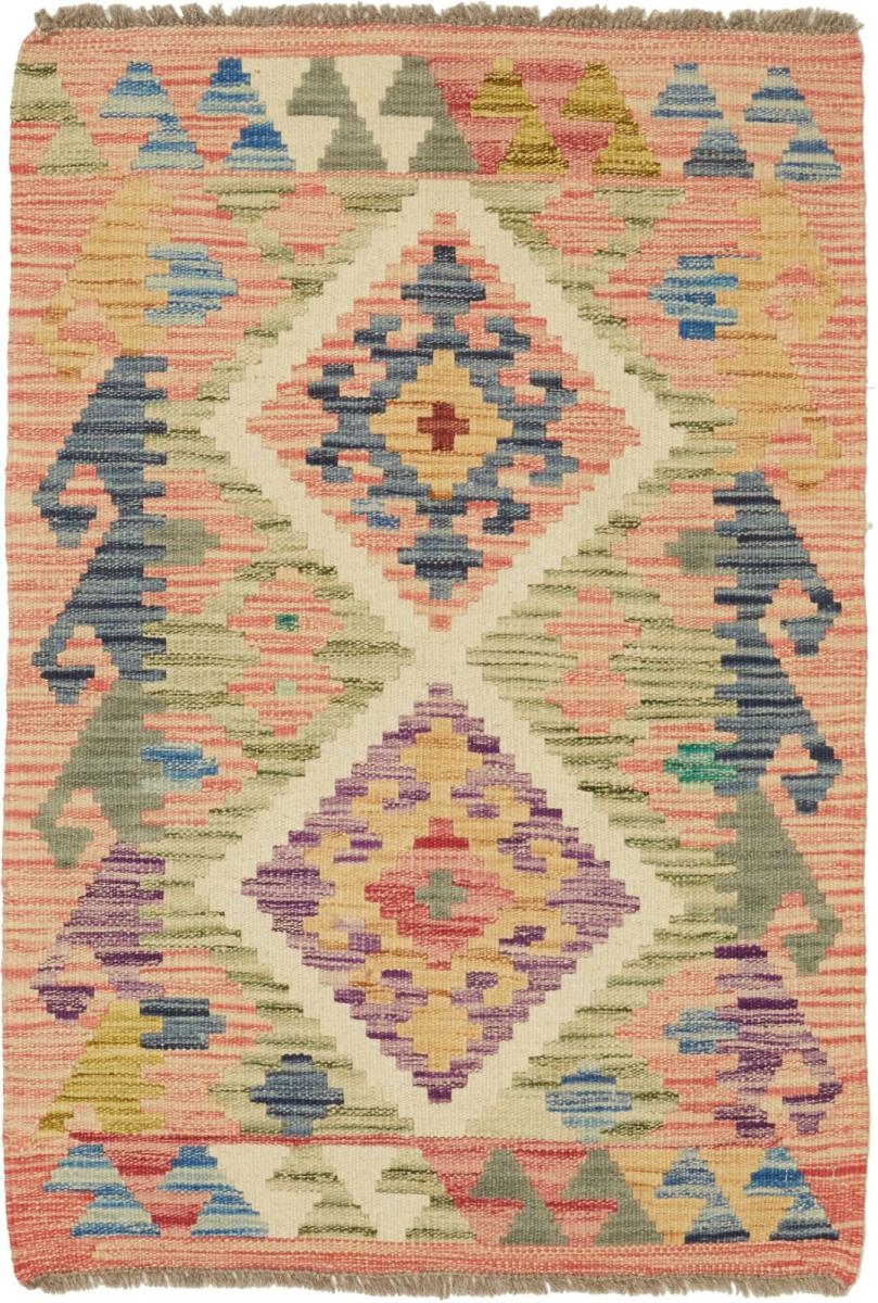 Tapete afegão Kilim Afegão 94x64 94x64, Tapete persa Tecido à mão