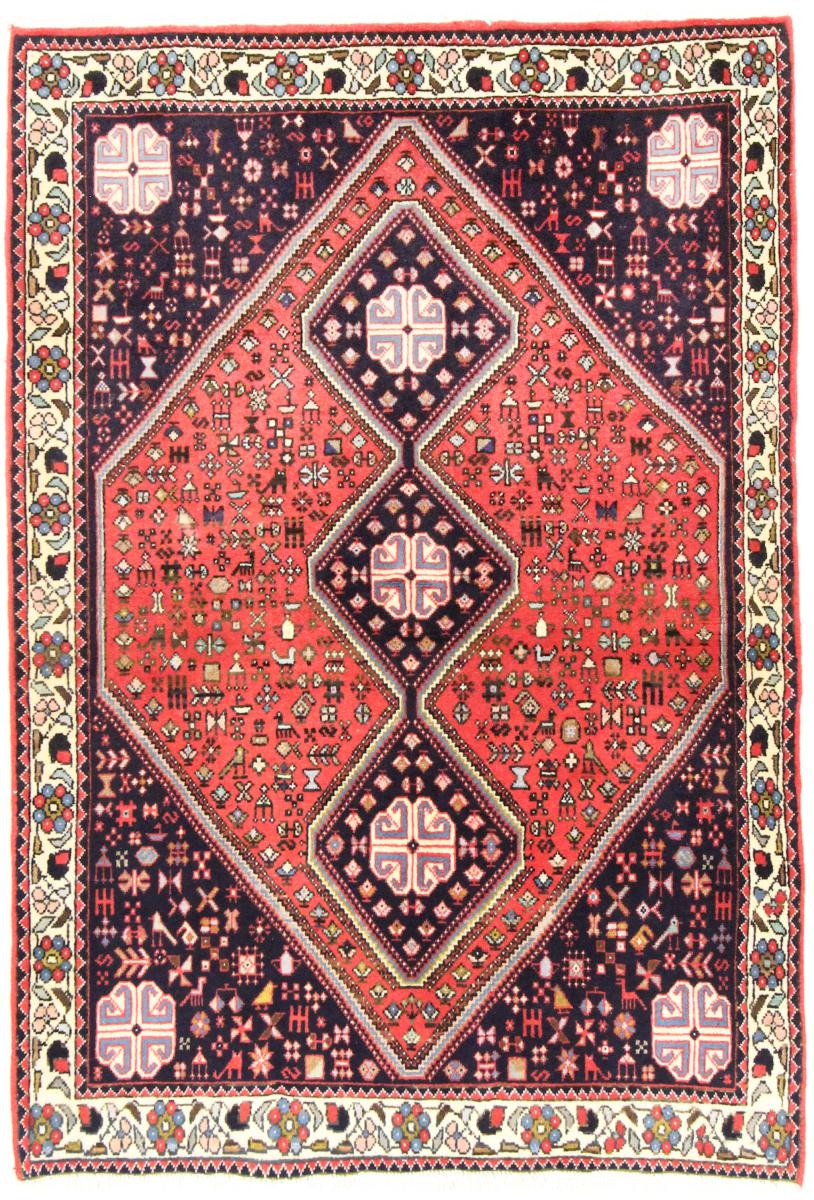 Tapete persa Abadeh 137x94 137x94, Tapete persa Atado à mão