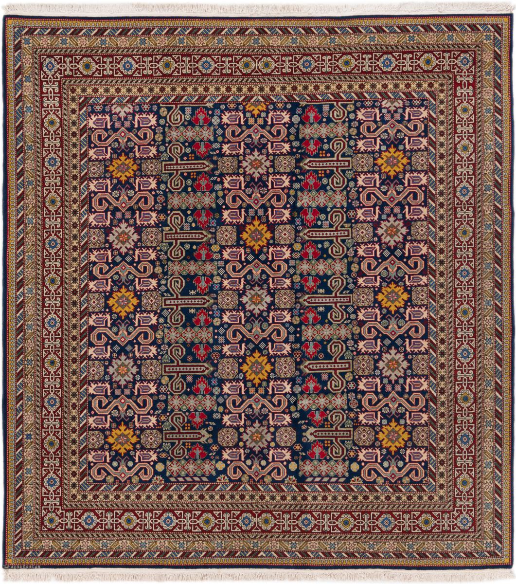 Russian rug Shirwan Old 220x220 220x220, Persian Rug Knotted by hand