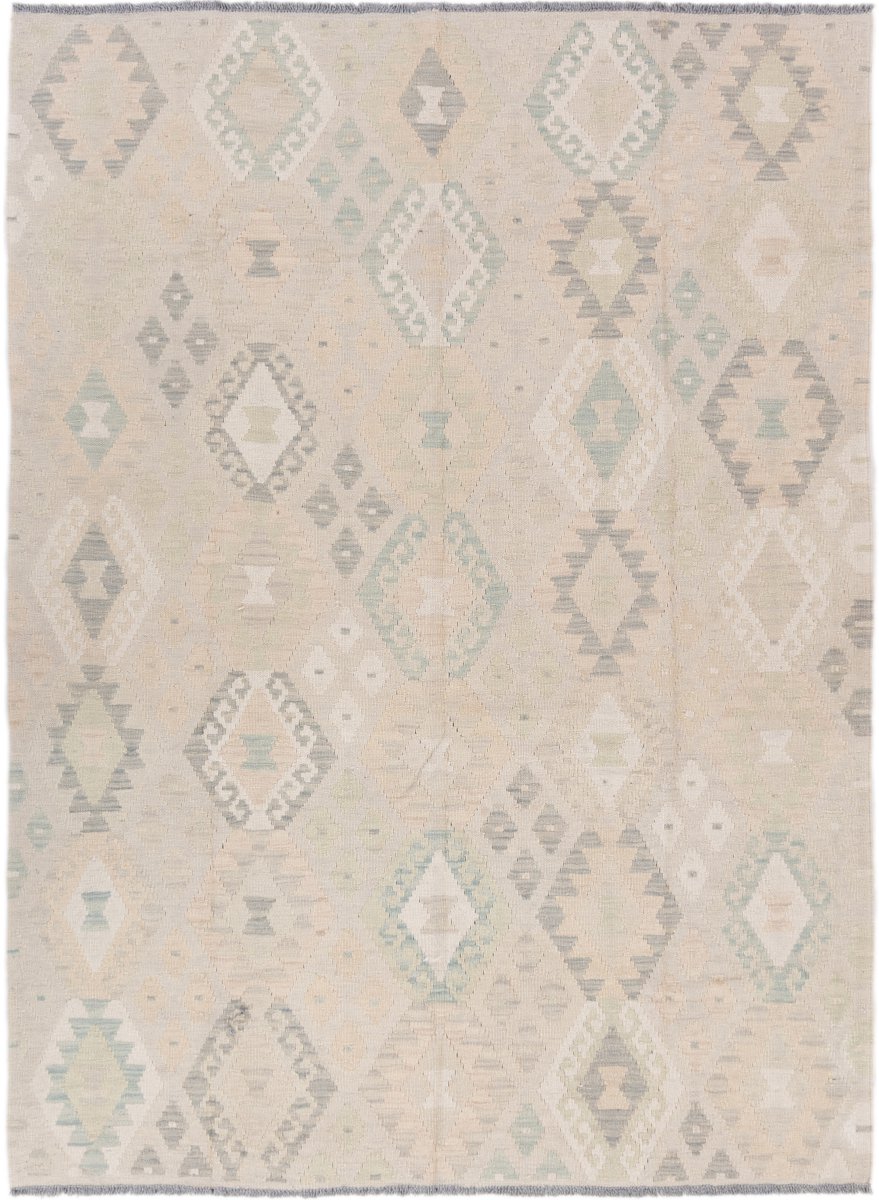 Afgański dywan Kilim Afghan 202x147 202x147, Dywan perski Ręcznie tkany