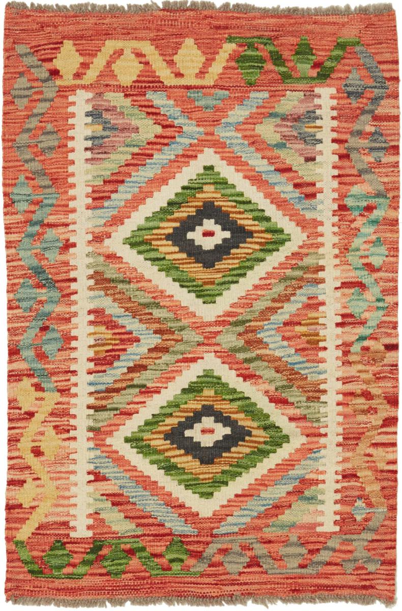 Tapete afegão Kilim Afegão 101x62 101x62, Tapete persa Tecido à mão