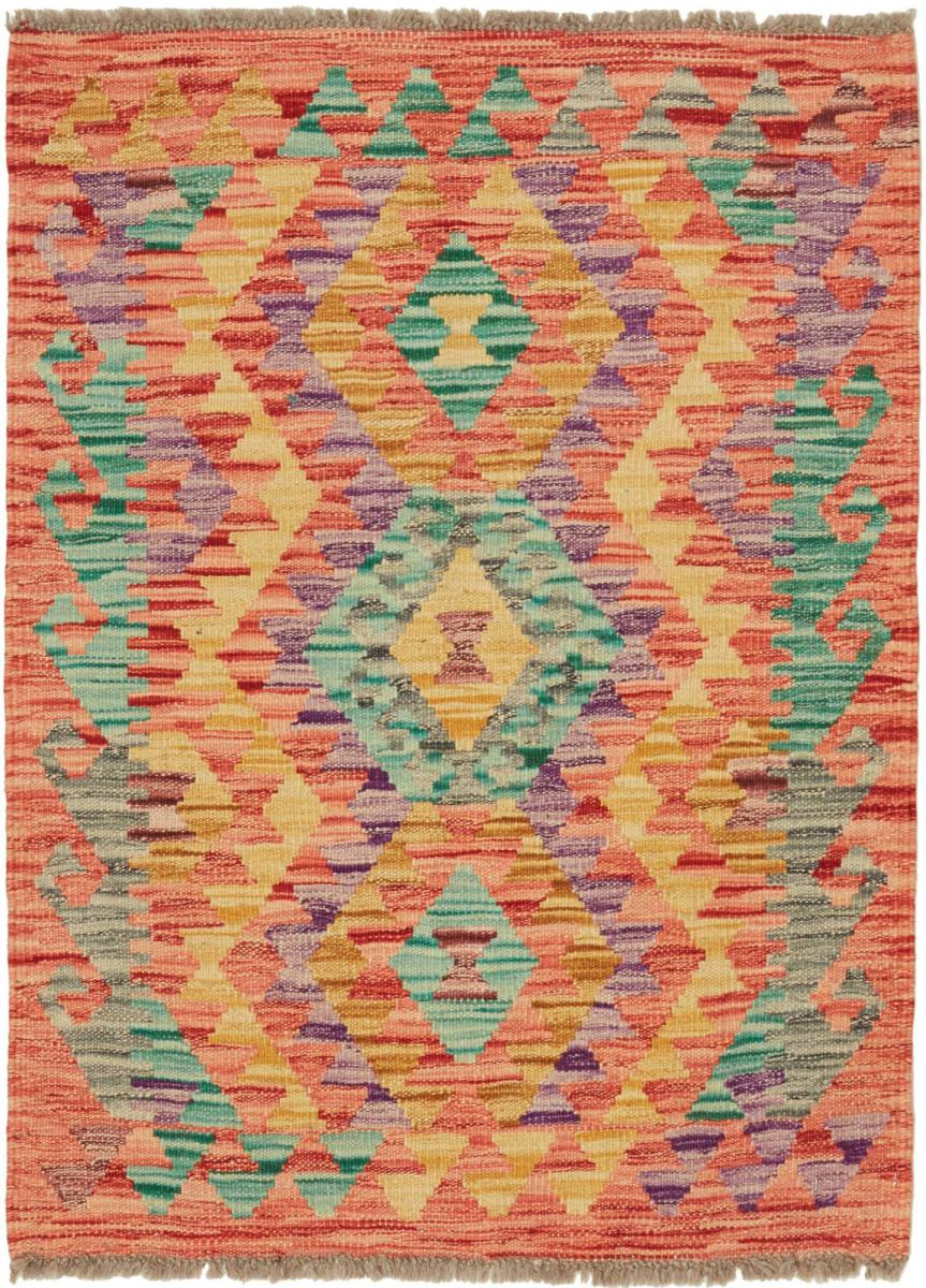 Tapete afegão Kilim Afegão 93x67 93x67, Tapete persa Tecido à mão