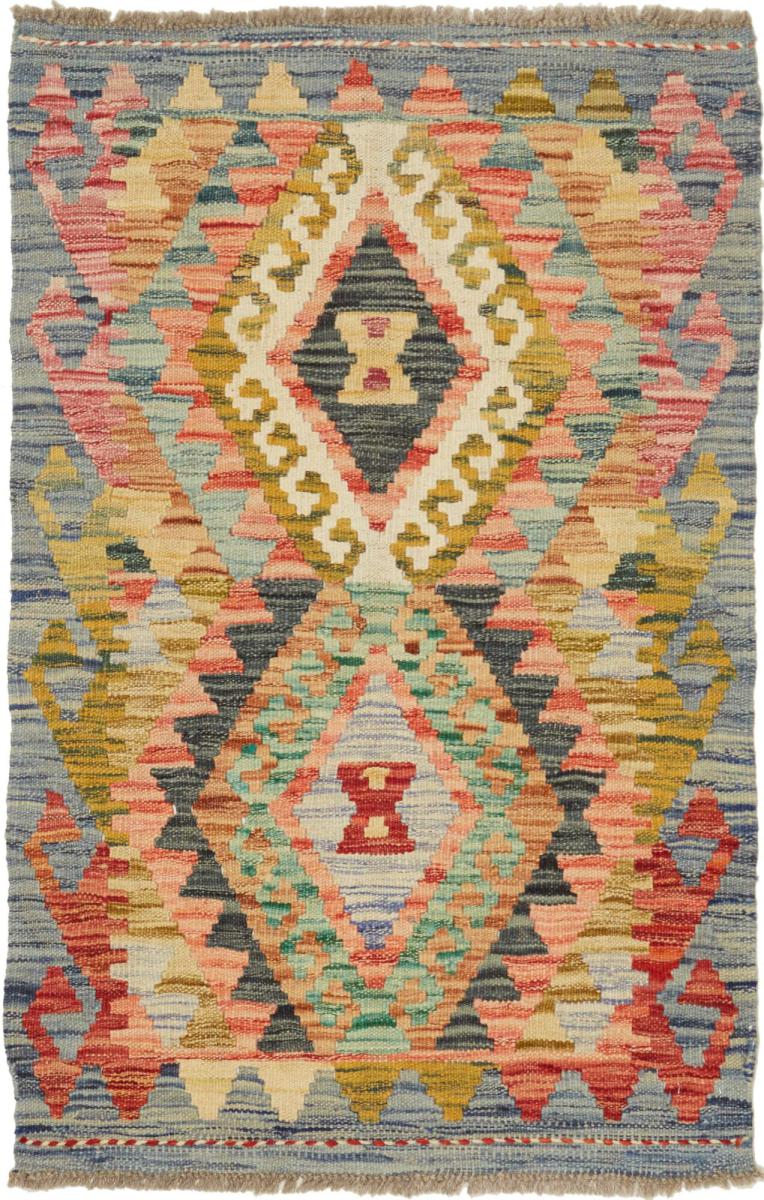 Tapete afegão Kilim Afegão 97x65 97x65, Tapete persa Tecido à mão