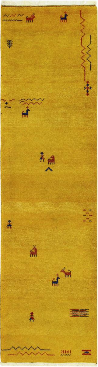 Indisk matta Gabbeh 304x81 304x81, Persisk matta Knuten för hand