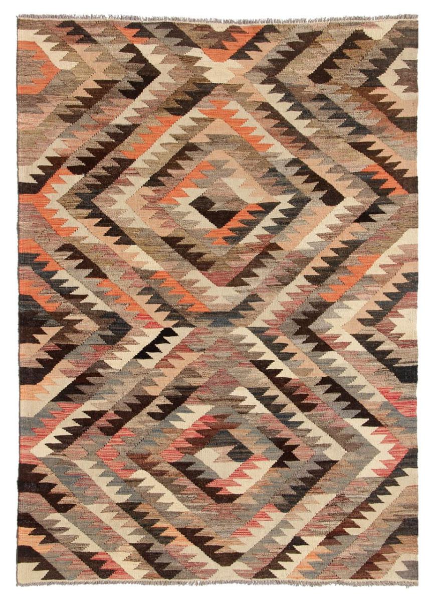 Alfombra afgana Kilim Afghan Heritage 196x140 196x140, Alfombra persa Tejido a mano