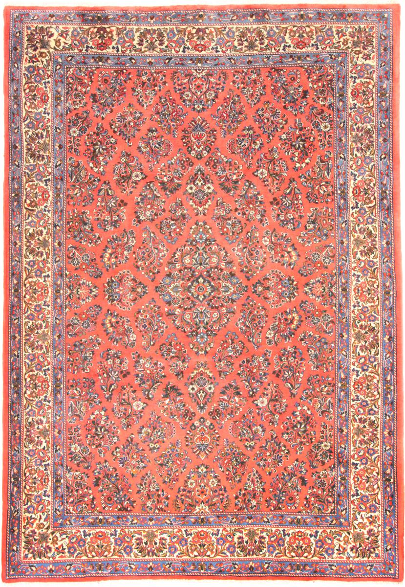 Tapete persa Sarough 305x215 305x215, Tapete persa Atado à mão