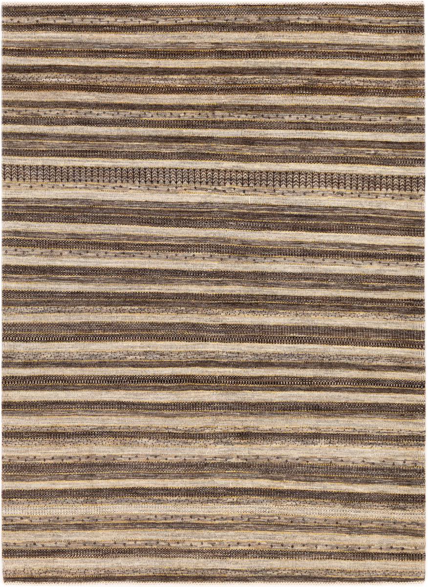 Persian Rug Persian Gabbeh Loribaft Tabiilbaft 7'8"x5'8" 7'8"x5'8", Persian Rug Knotted by hand