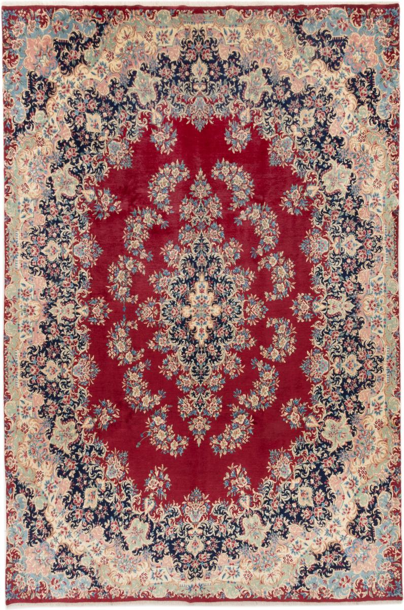Perserteppich Kerman 12'8"x8'8" 12'8"x8'8", Perserteppich Handgeknüpft