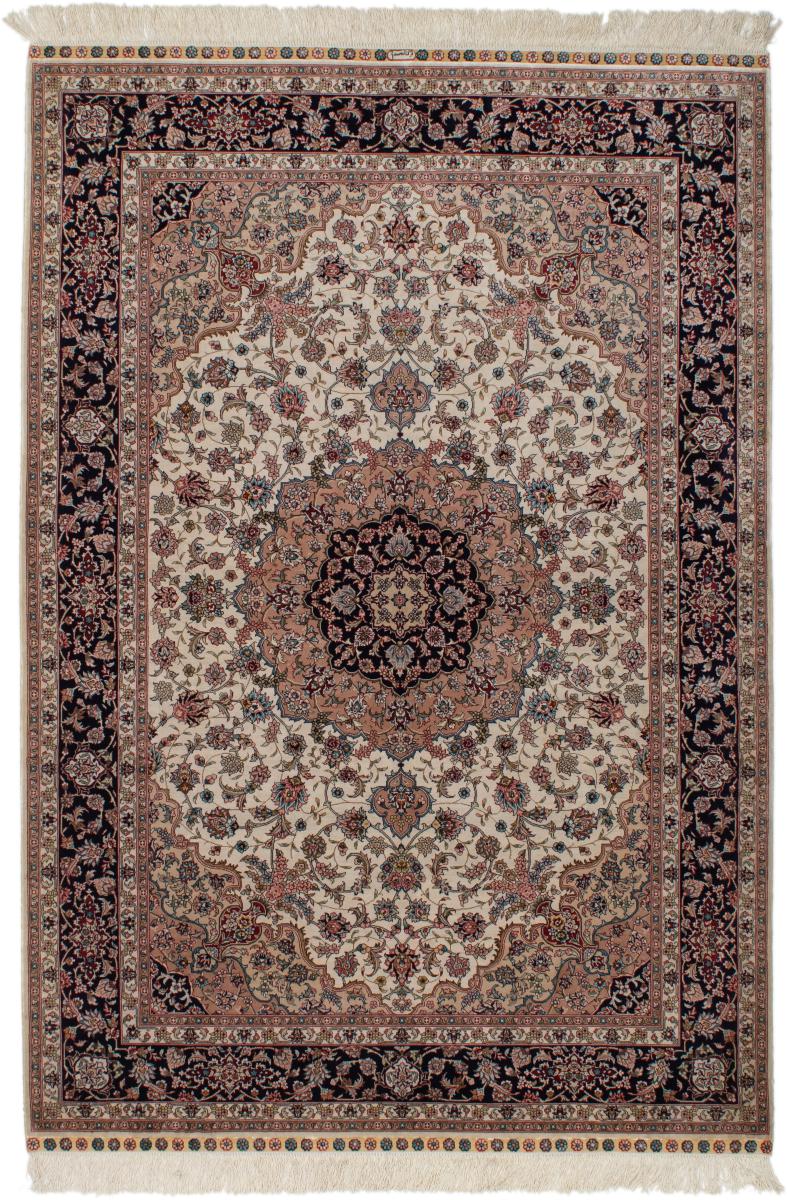 Chinese rug China Silk Hereke 201x139 201x139, Persian Rug Knotted by hand