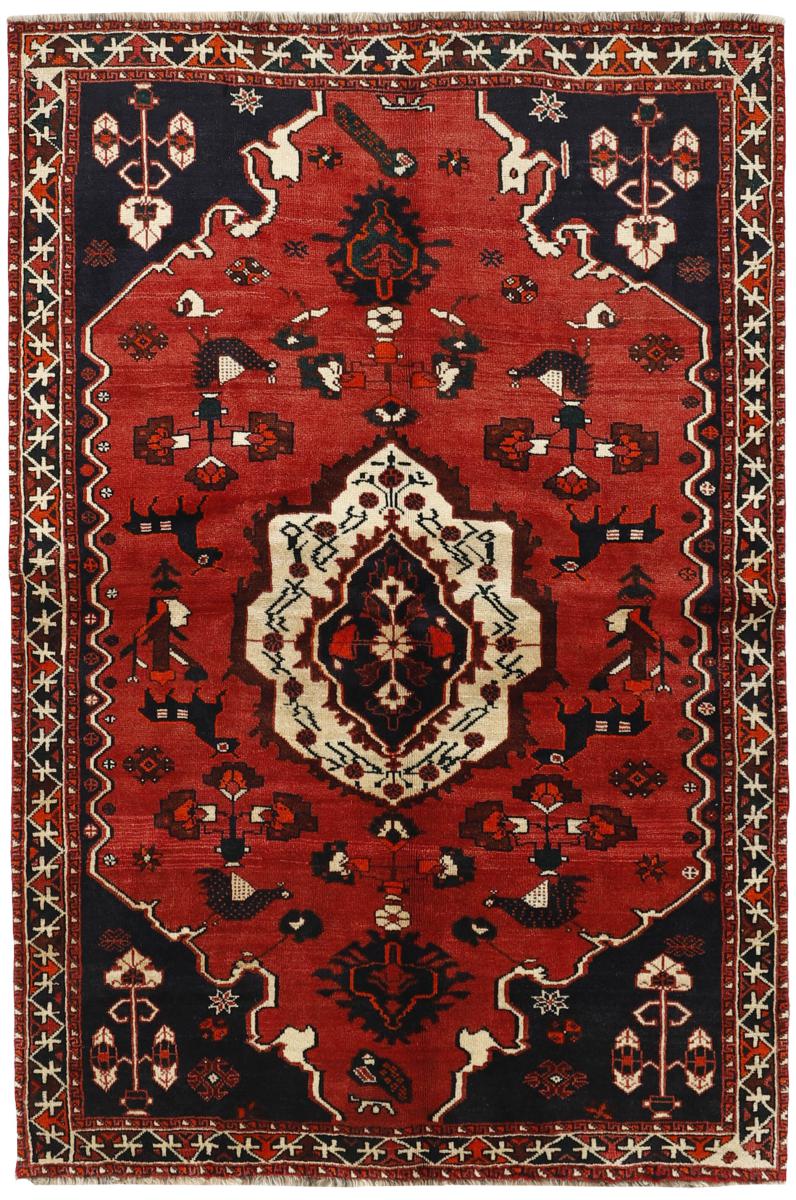 Perzisch tapijt Ghashghai 237x161 237x161, Perzisch tapijt Handgeknoopte