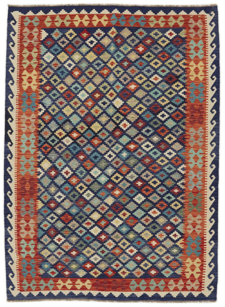 Afganistan-matto Kelim Afghan 243x179 243x179, Persialainen matto kudottu