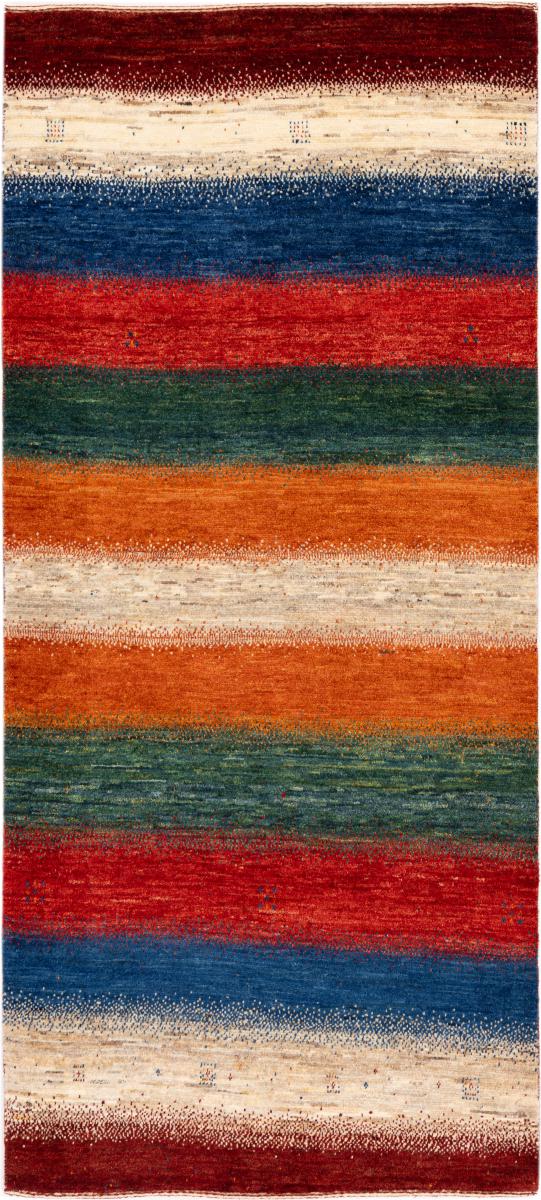 Persian rug Perser Gabbeh Loribaft Essence 206x95 206x95, Persian rug Hand-knotted