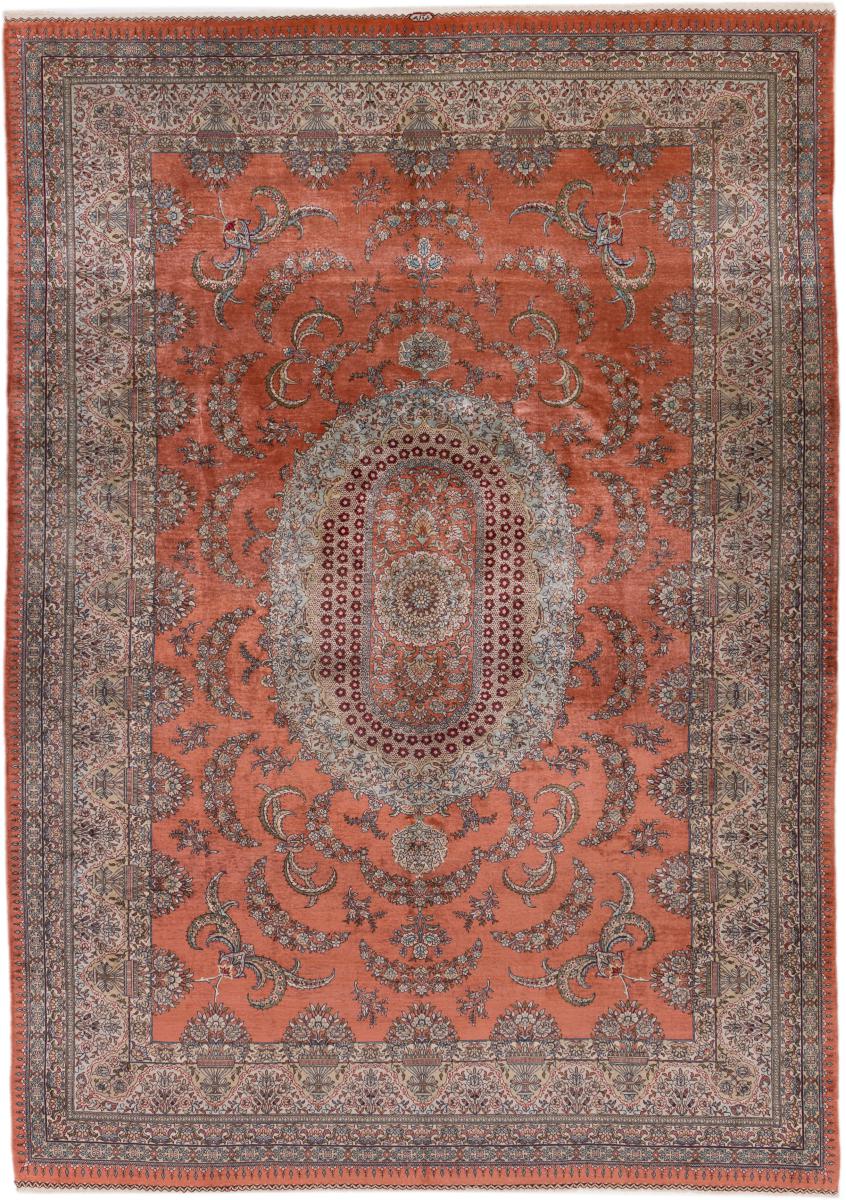  Hereke Zijden Pool 305x219 305x219, Perzisch tapijt Handgeknoopte