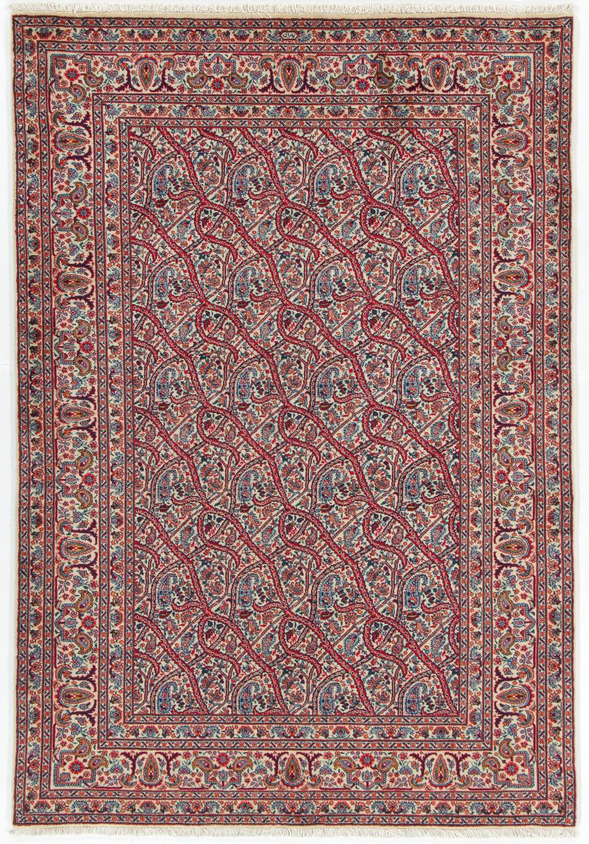 Tapete persa Tabriz Antigo 207x142 207x142, Tapete persa Atado à mão