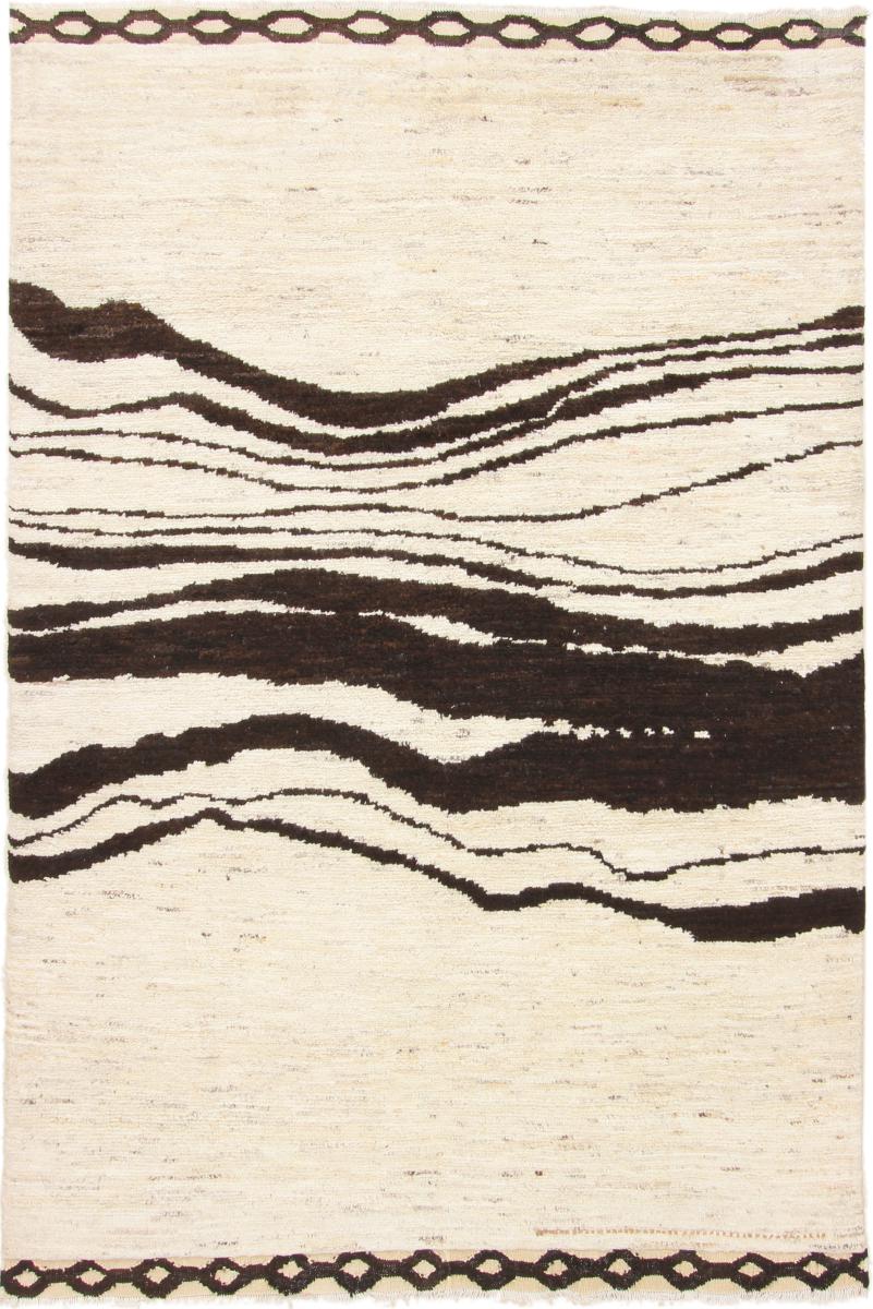 Afgán szőnyeg Berber Maroccan Ela 7'10"x5'3" 7'10"x5'3", Perzsa szőnyeg Kézzel csomózva