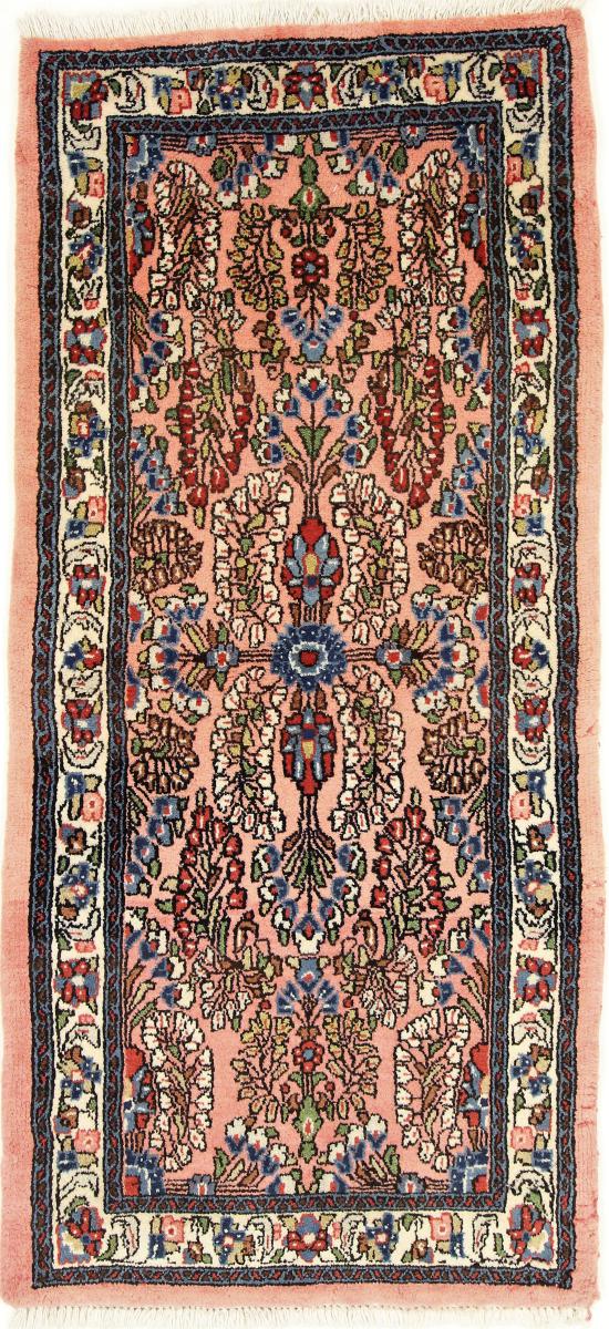 Persian Rug Sarouk 134x63 134x63, Persian Rug Knotted by hand