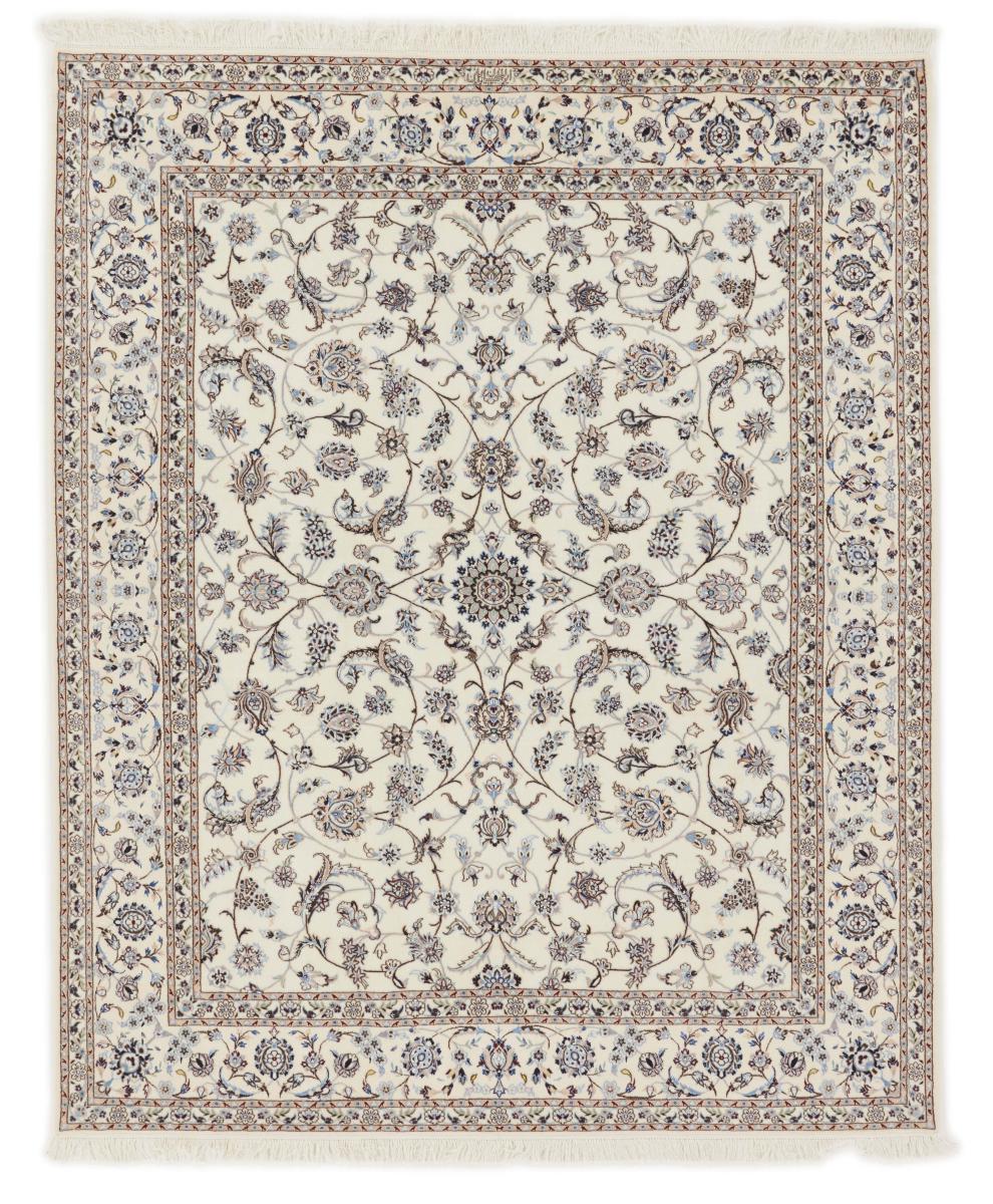Tappeto persiano Nain 6La 251x206 251x206, Tappeto persiano Annodato a mano