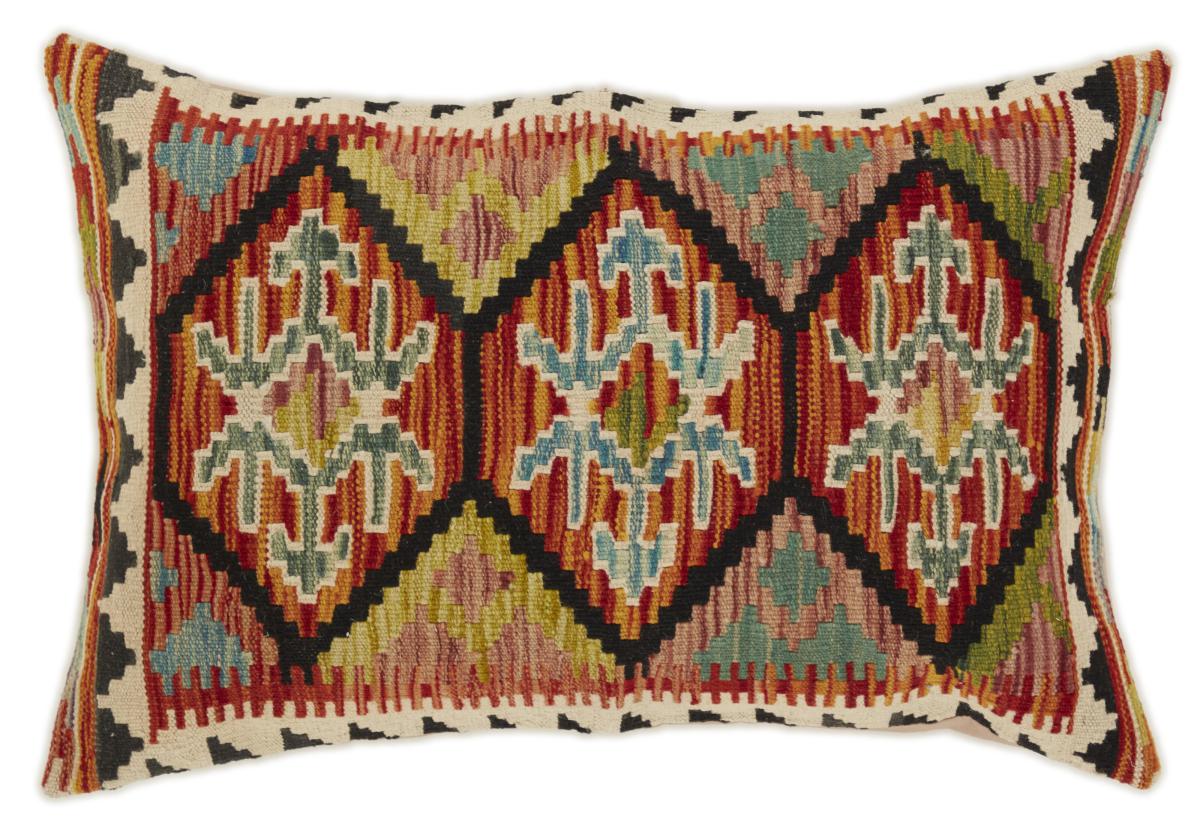 Αφγανικό χαλί Κιλίμ Afghan Kissen 89x61 89x61, Περσικό χαλί Χειροποίητη ύφανση