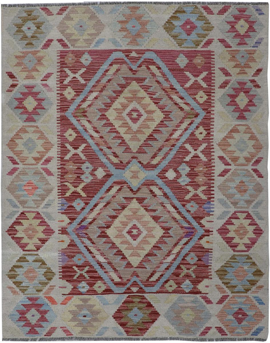 Afghansk tæppe Kelim Afghan 140x102 140x102, Persisk tæppe Håndvævet