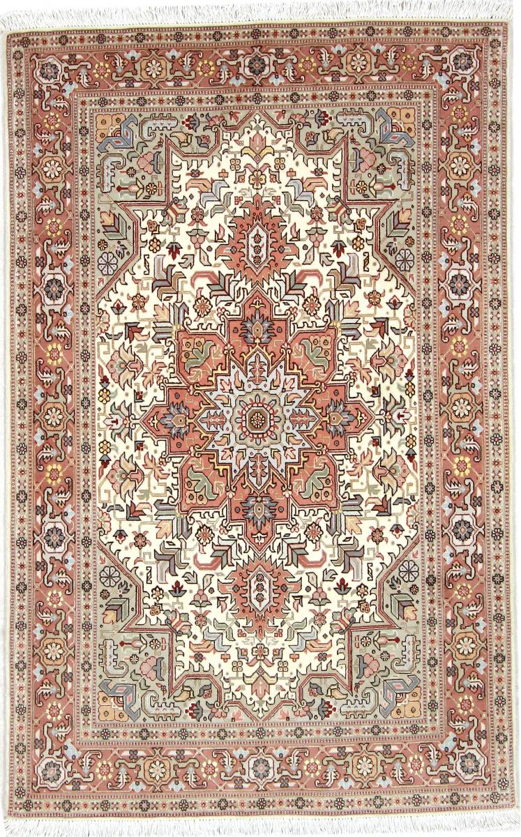 Tapete persa Tabriz 50Raj 158x103 158x103, Tapete persa Atado à mão