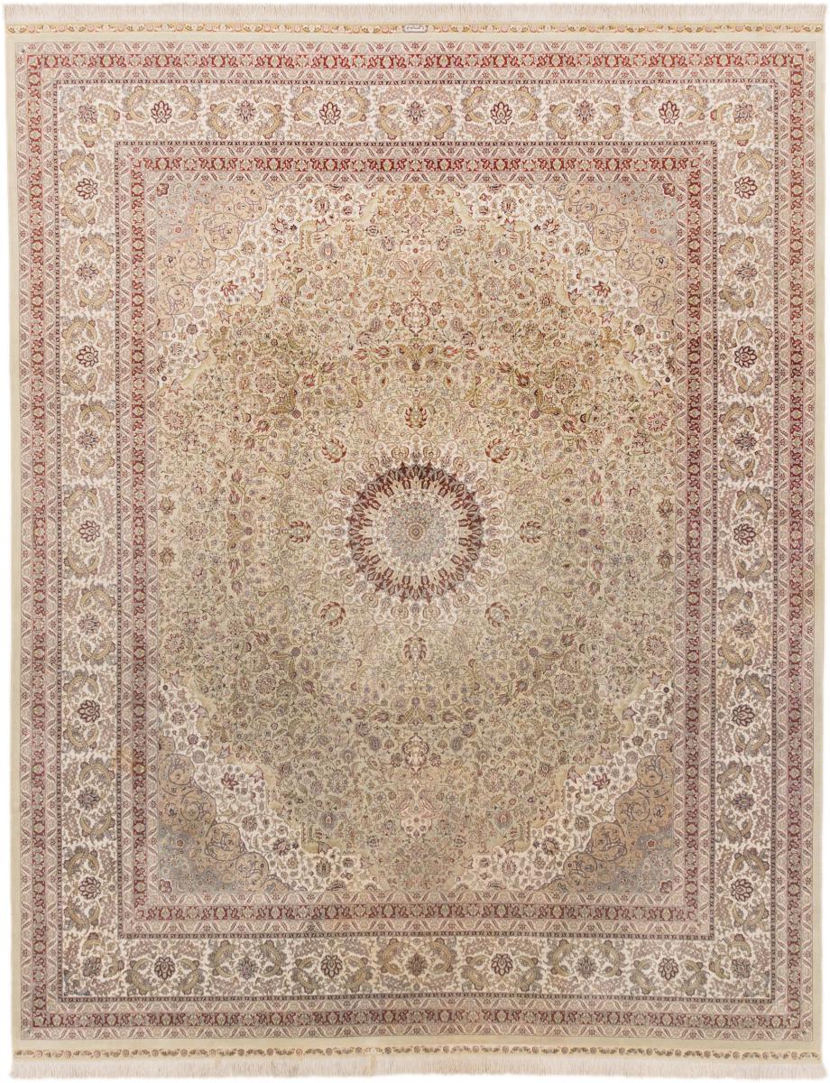 Tapis chinois Chinois Soie 309x246 309x246, Tapis persan Noué à la main