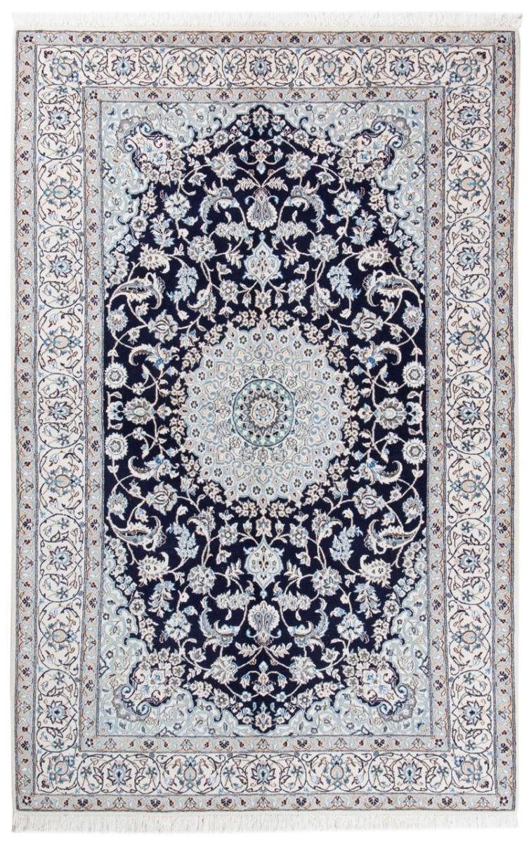 Persisk tæppe Nain 9La 256x162 256x162, Persisk tæppe Knyttet i hånden