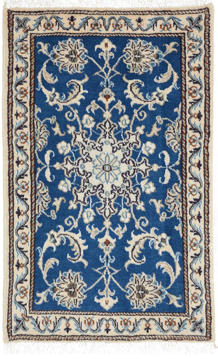 Tapis persan Naïn 91x61 91x61, Tapis persan Noué à la main