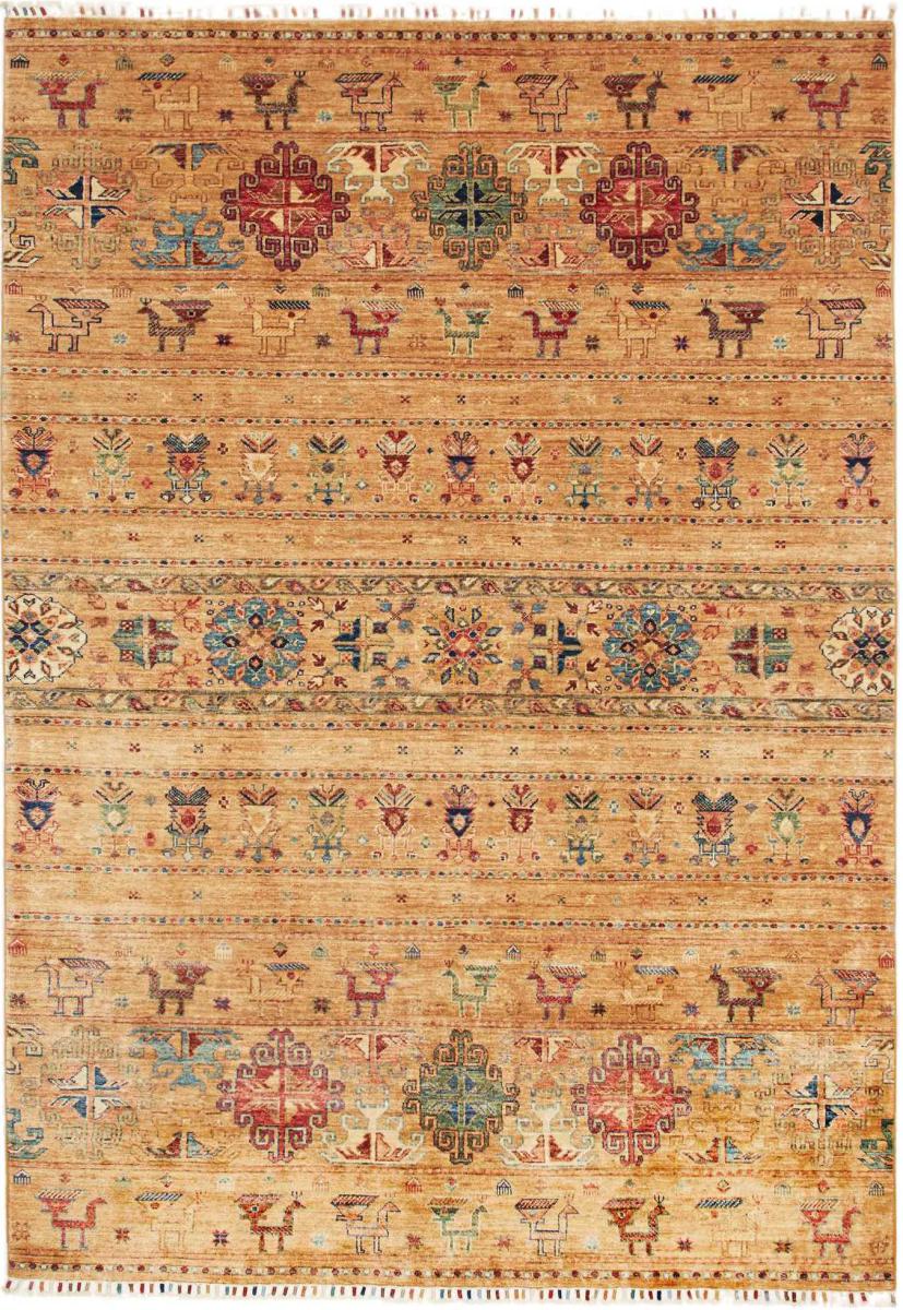 Tapis pakistanais Arijana Shaal 242x171 242x171, Tapis persan Noué à la main