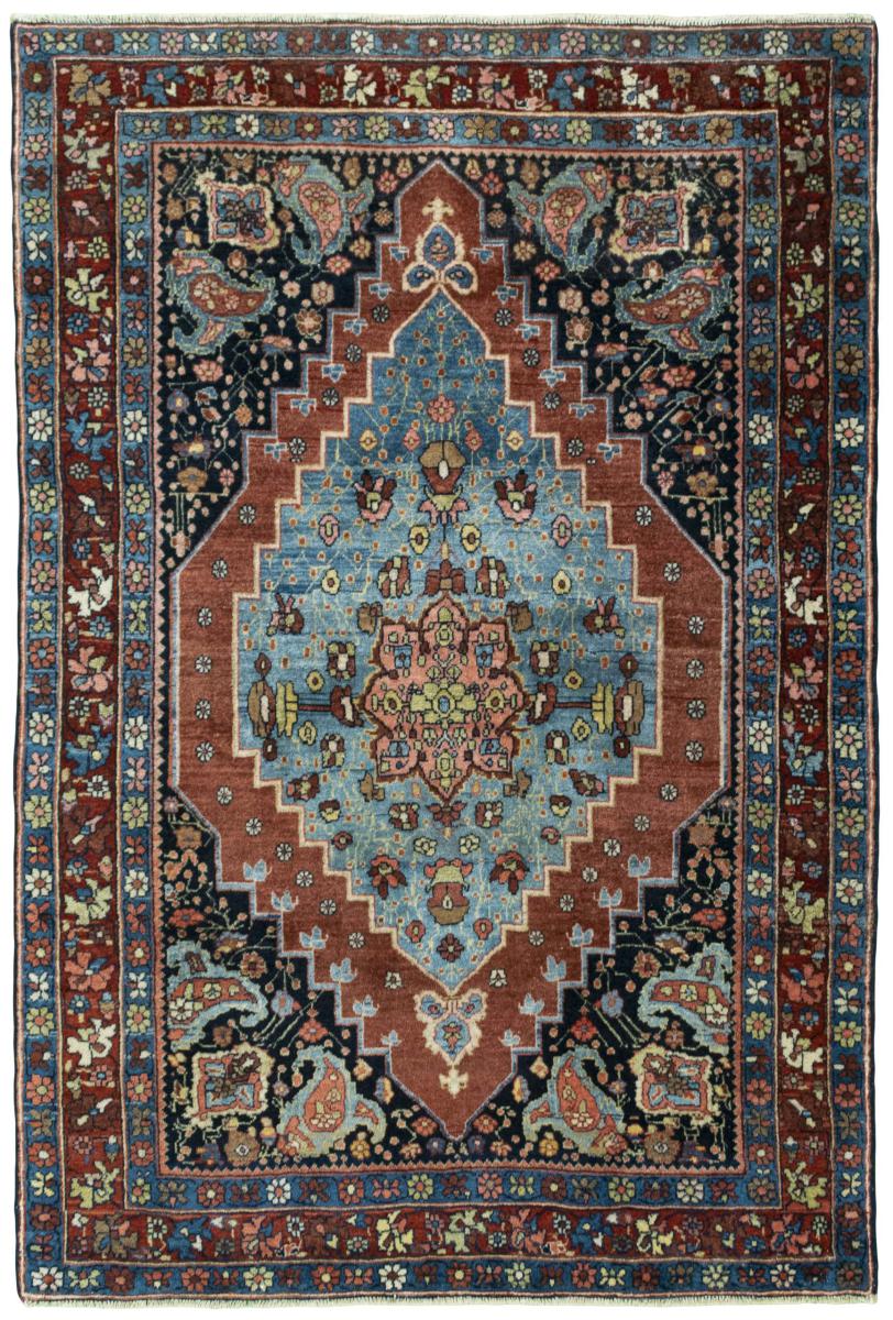 Persian Rug Bidjar 161x108 161x108, Persian Rug Knotted by hand