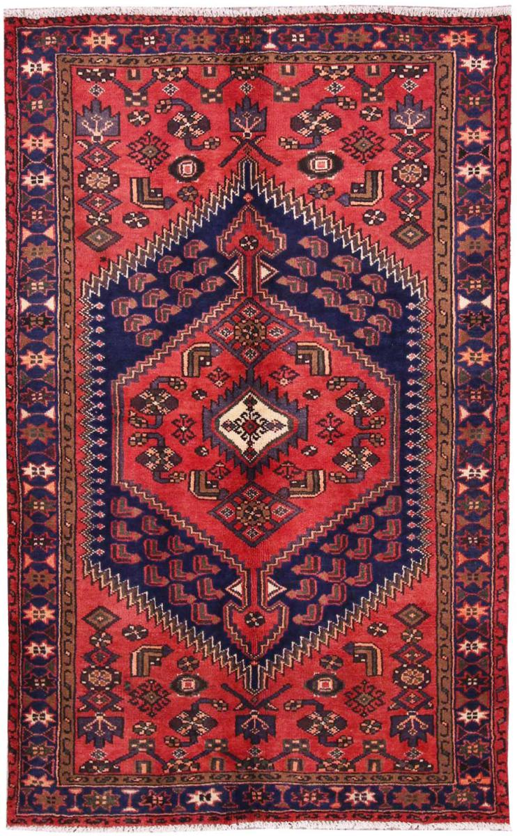 Persian Rug Hamadan 202x129 202x129, Persian Rug Knotted by hand