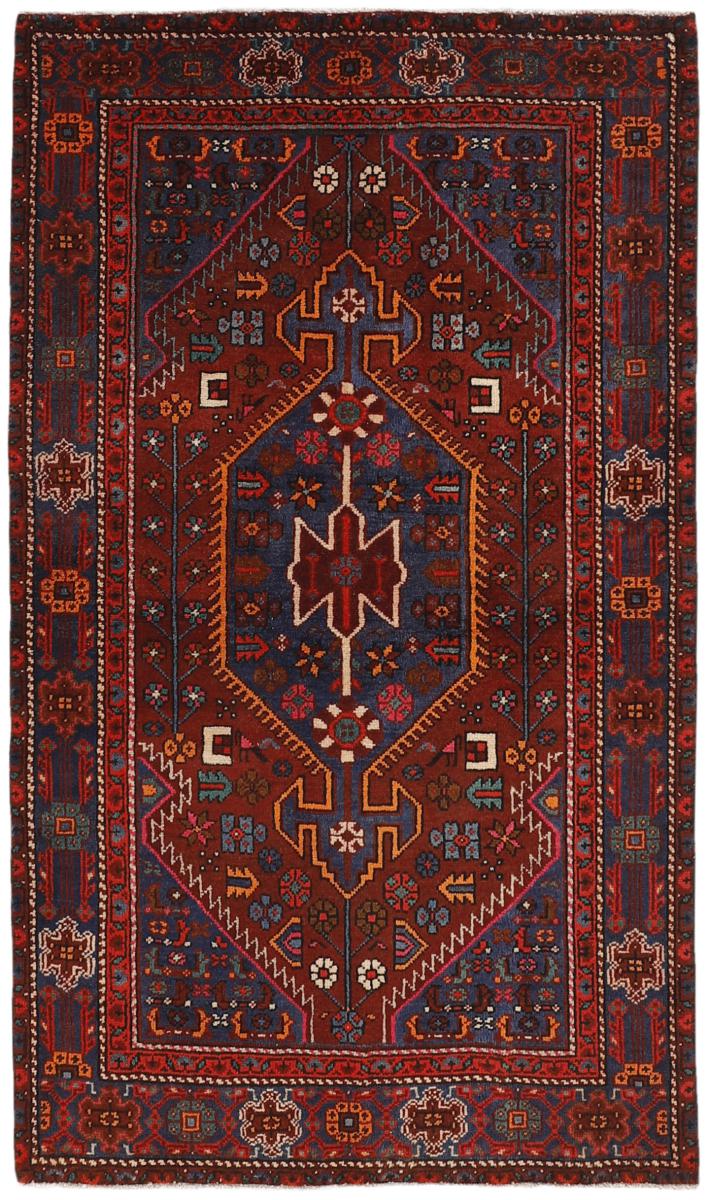 Tappeto persiano Khamseh 203x122 203x122, Tappeto persiano Annodato a mano
