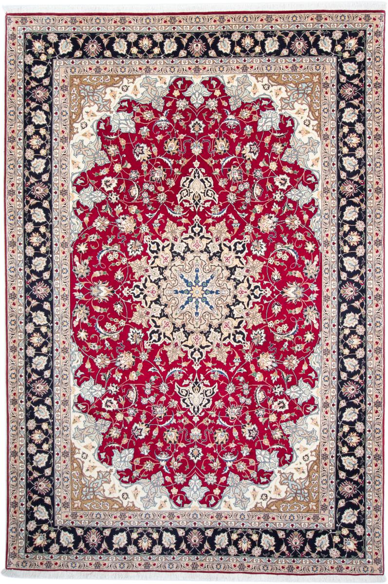 Tapete persa Tabriz 50Raj 302x201 302x201, Tapete persa Atado à mão