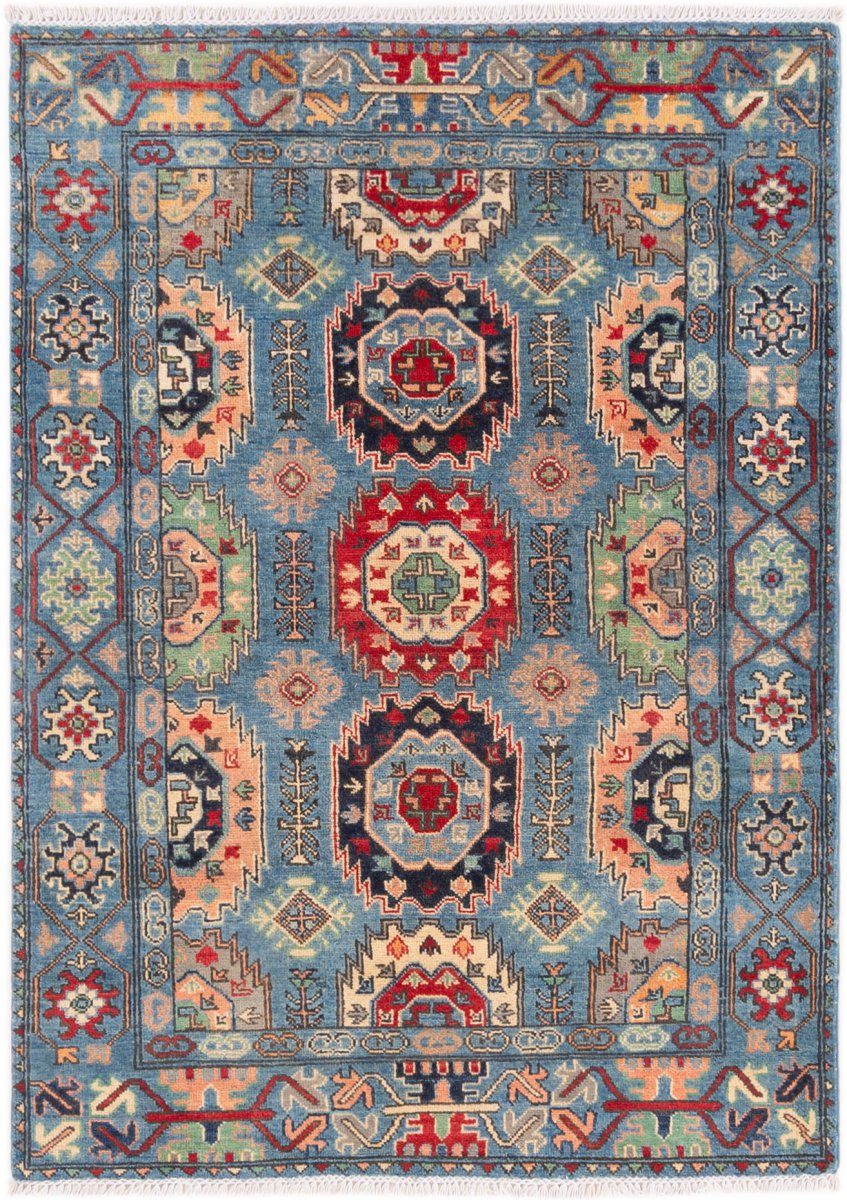 Πακιστανικό χαλί Kazak 180x132 180x132, Περσικό χαλί Χειροποίητο με κόμπους