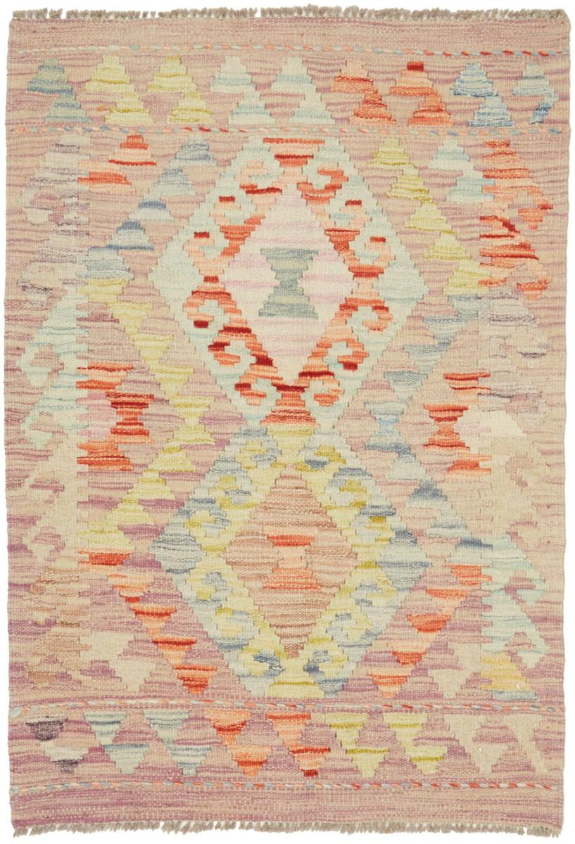 Tapete afegão Kilim Afegão 94x66 94x66, Tapete persa Tecido à mão