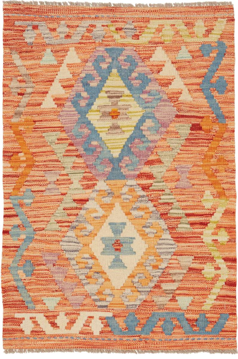 Tapete afegão Kilim Afegão 93x65 93x65, Tapete persa Tecido à mão