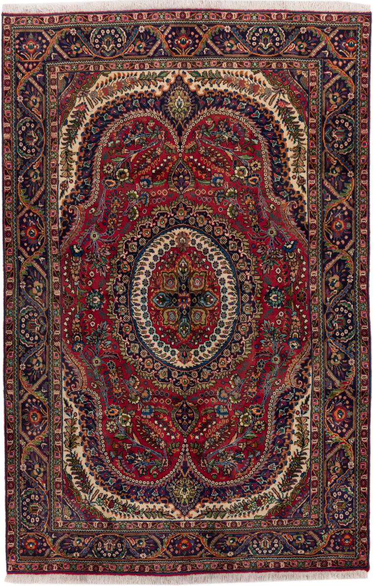 Persian Rug Tabriz 298x196 298x196, Persian Rug Knotted by hand