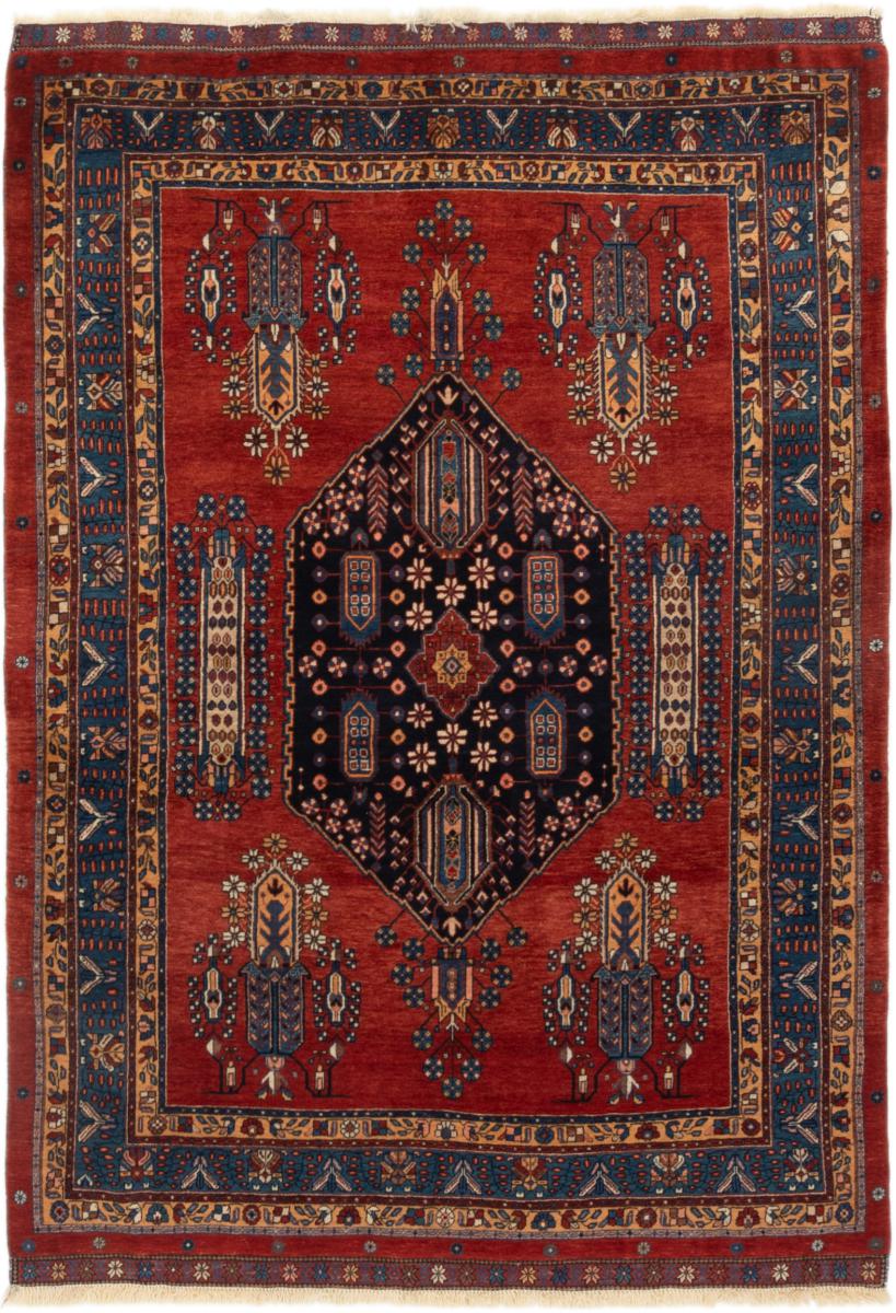 Tapis persan Mashhad 216x149 216x149, Tapis persan Noué à la main