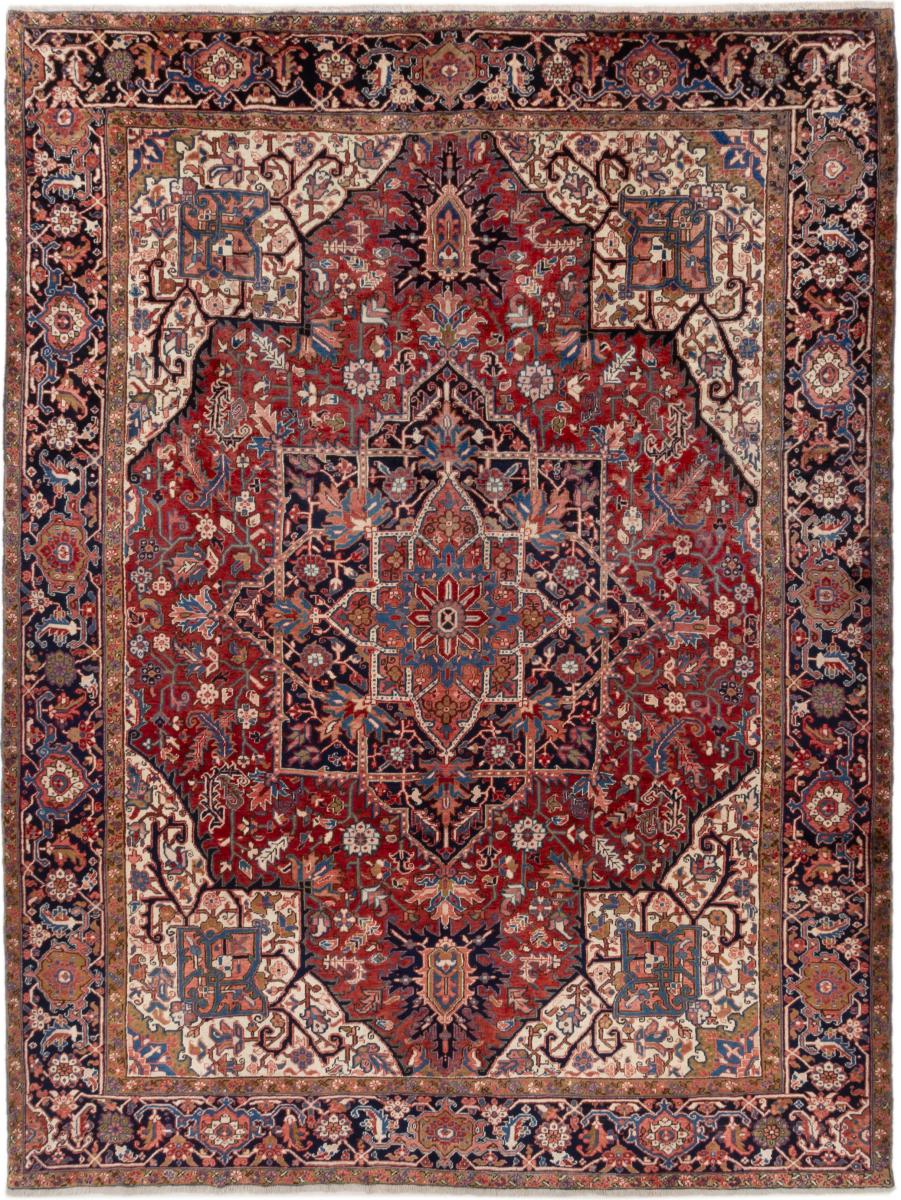 Perzsa szőnyeg Heriz Antik 12'7"x9'7" 12'7"x9'7", Perzsa szőnyeg Kézzel csomózva