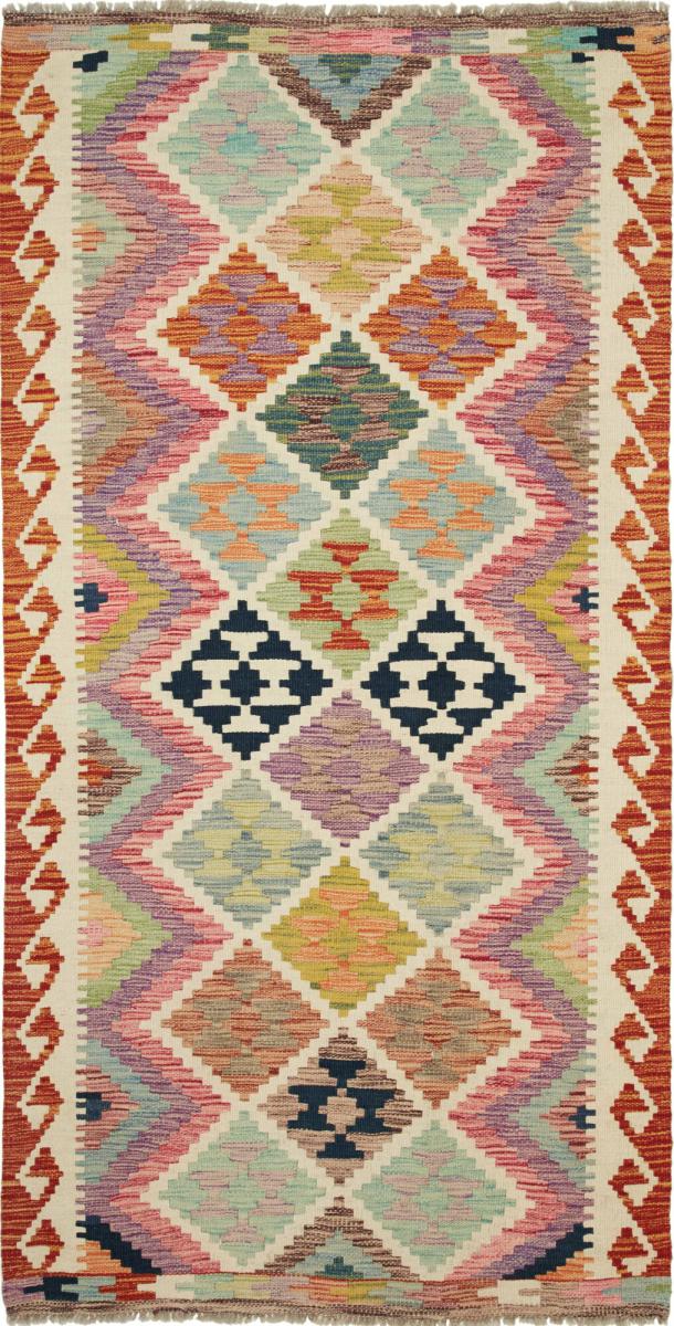 Afghan rug Kilim Afghan 202x102 202x102, Persian Rug Woven by hand
