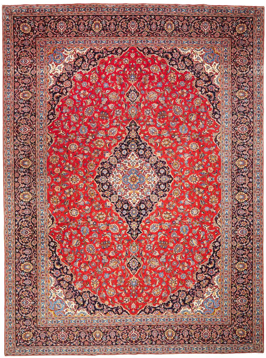 Persian Rug Keshan Arkadan 395x301 395x301, Persian Rug Knotted by hand