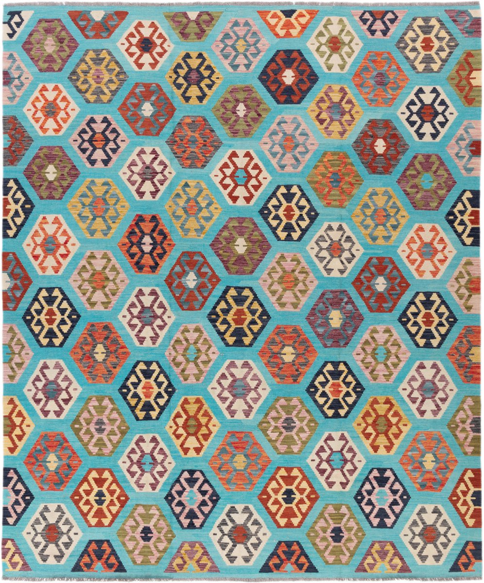 Tapis afghan Kilim Afghan 308x257 308x257, Tapis persan Tissé à la main