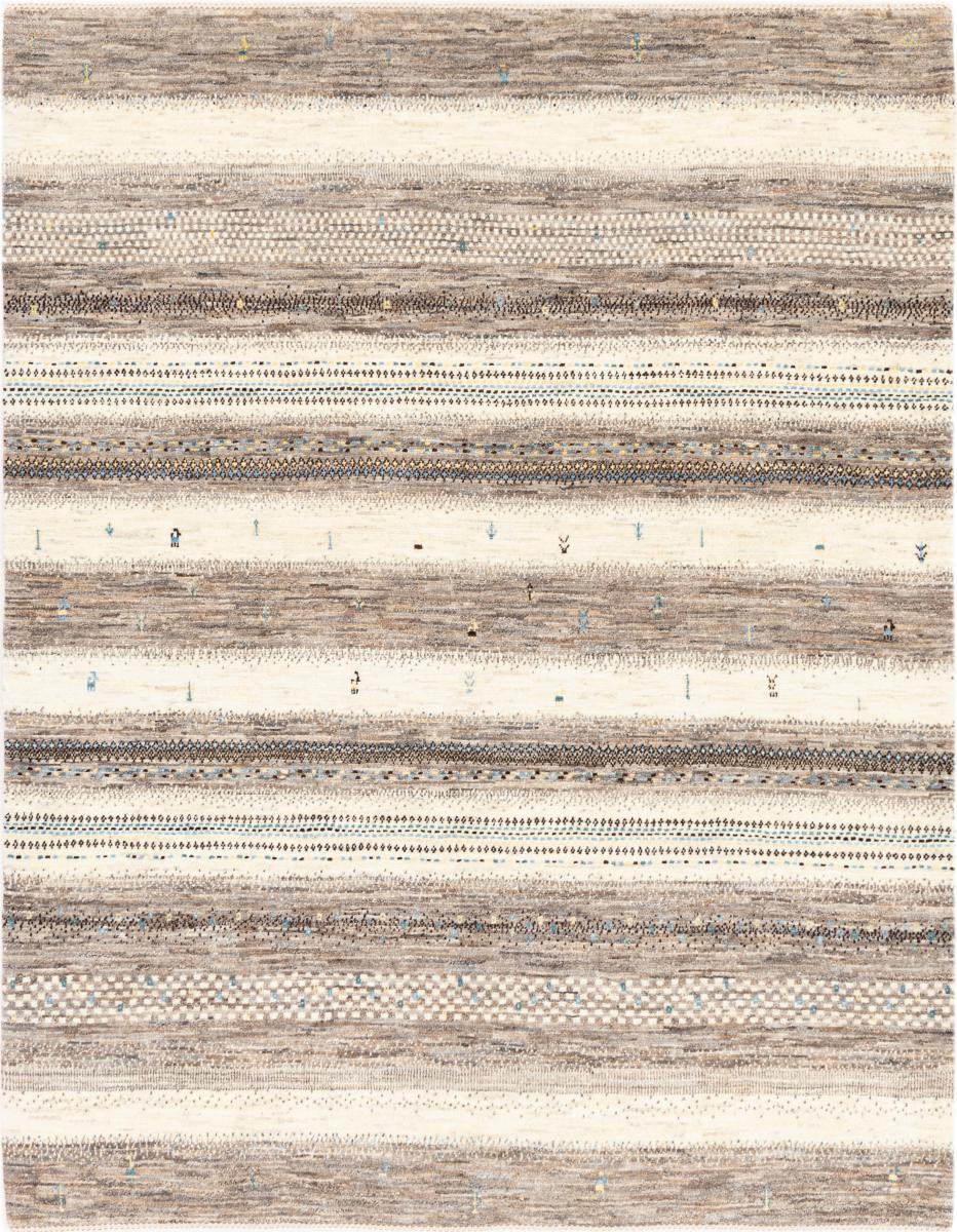 Tapis persan Perser Gabbeh Loribaft Natura 201x157 201x157, Tapis persan Noué à la main