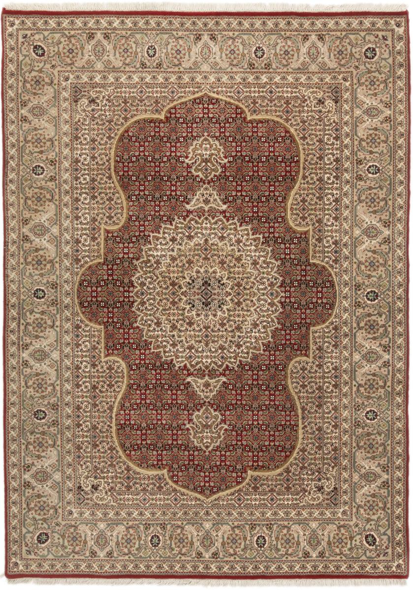 Tapis indien Indo Herati 6'11"x4'11" 6'11"x4'11", Tapis persan Noué à la main
